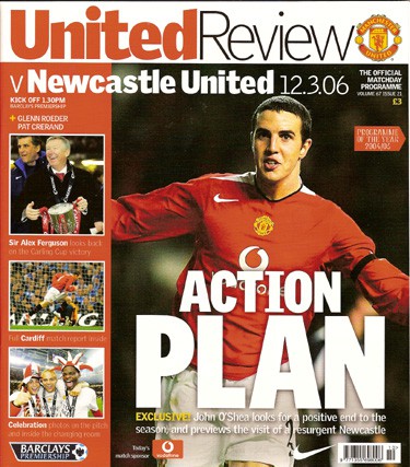 Manchester United FC v Newcastle United FC